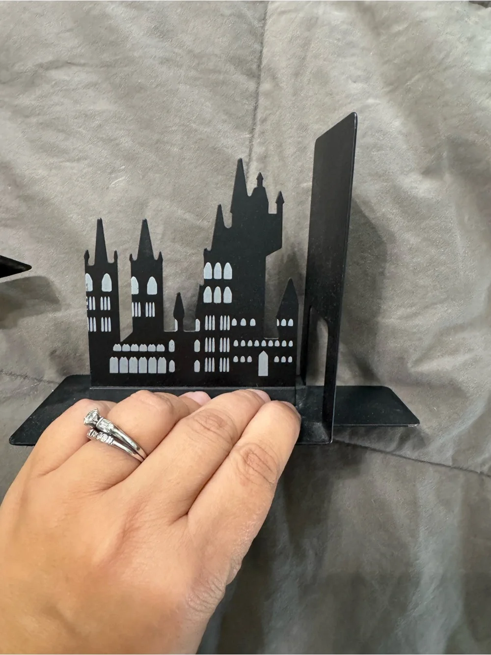 Harry Potter Glow in the Dark  Castle Bookends - Home Office Display